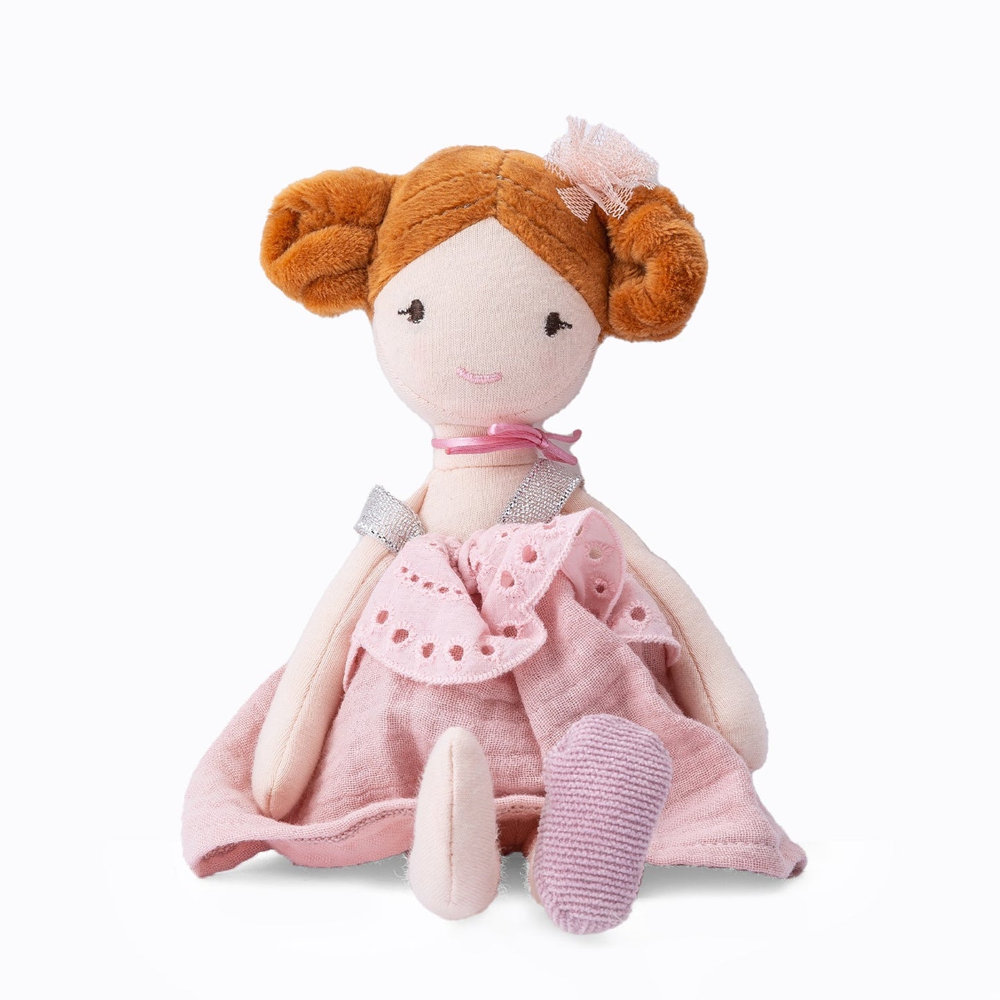 Pink Dress Doll plush toys 25cm