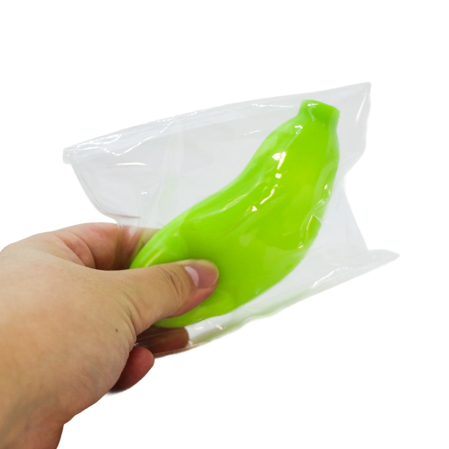 Squeeze Banana Baby with Temperature Color Change w/display