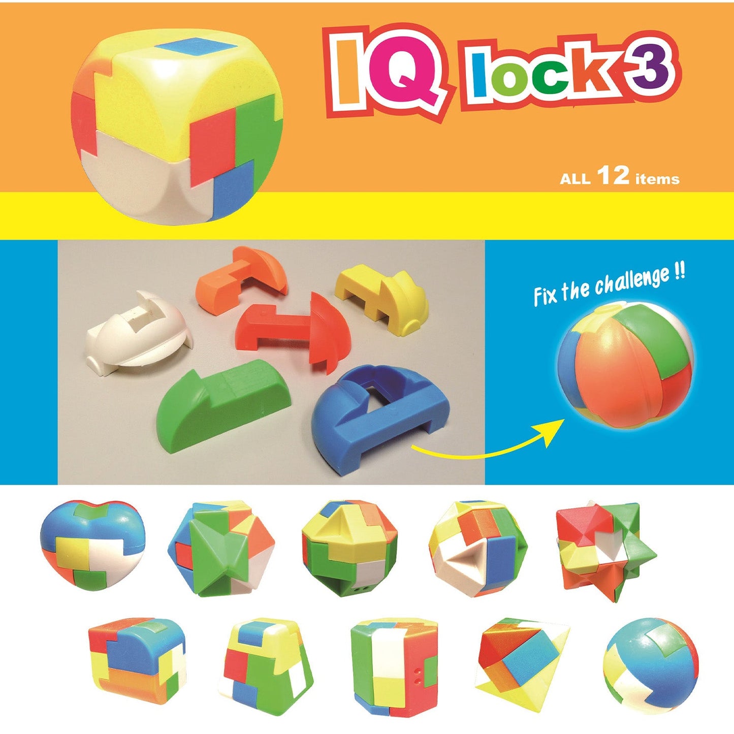 IQ lock 3 in 65mm capsule