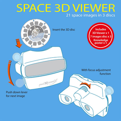 Space 3D viewer with 21 images