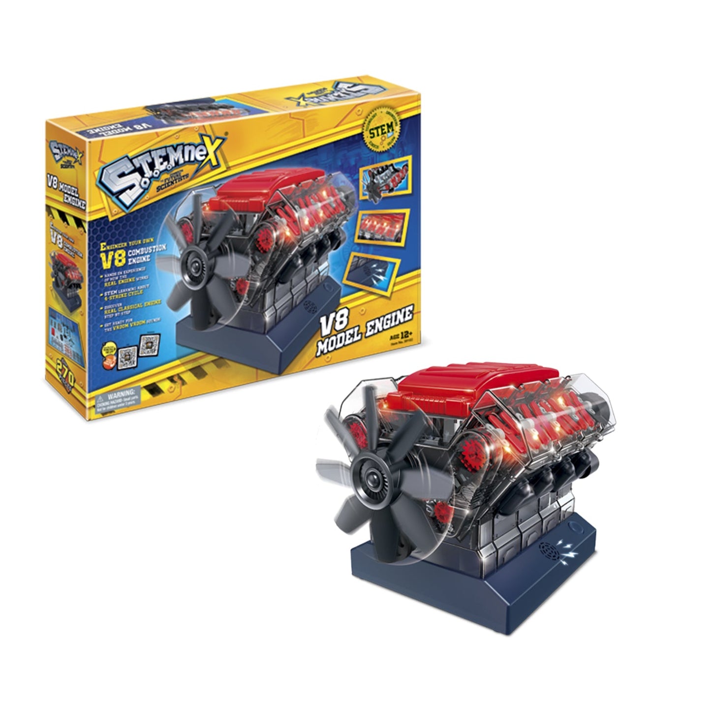 Amazing V8 Model Engine