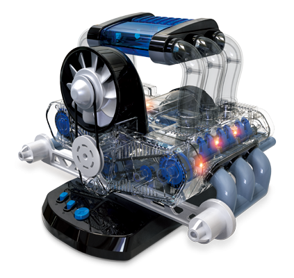 Flat 6 Model Engine