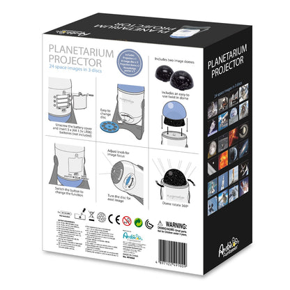 Planetarium projector w/ 2 projection