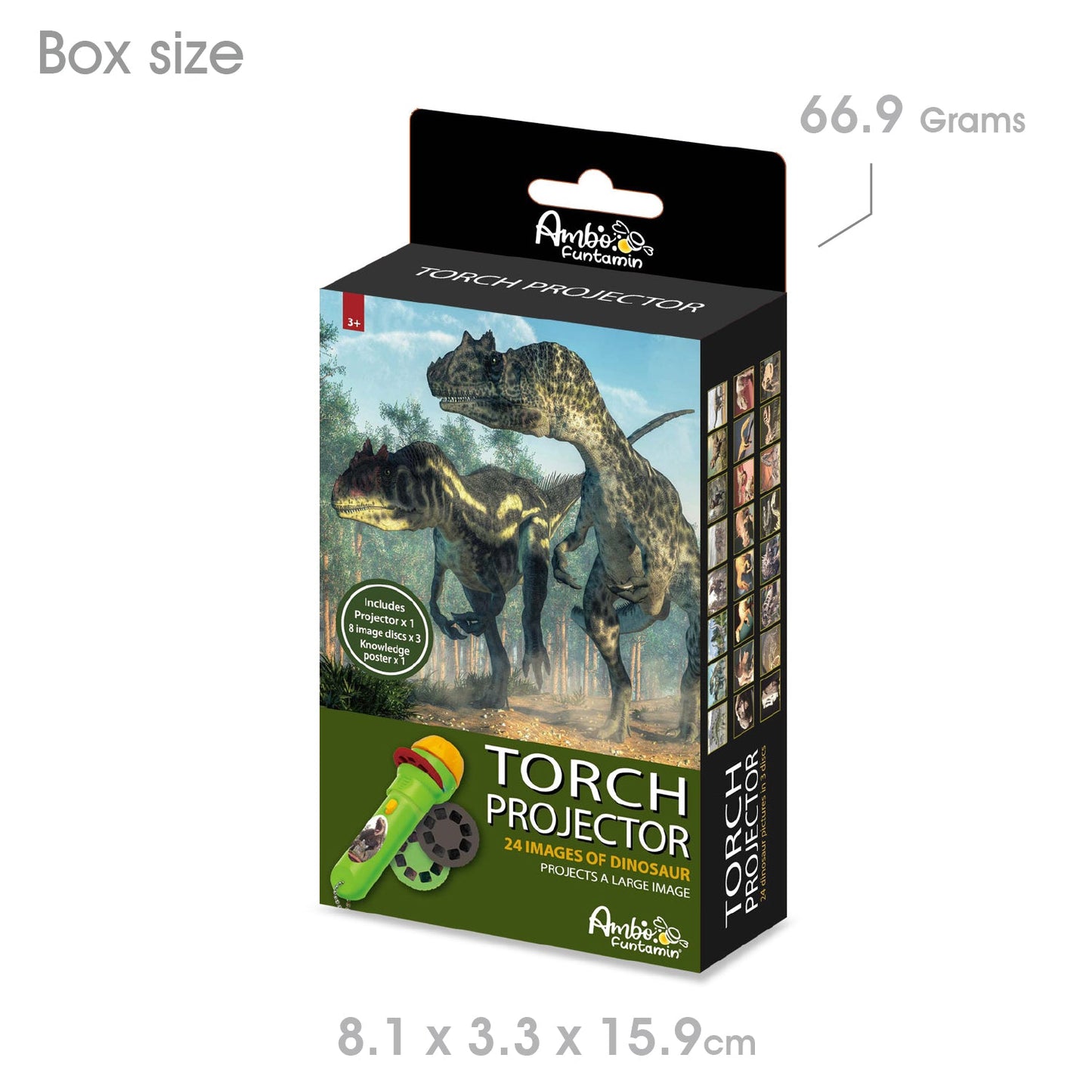 Dinosaur torch projector 24 images