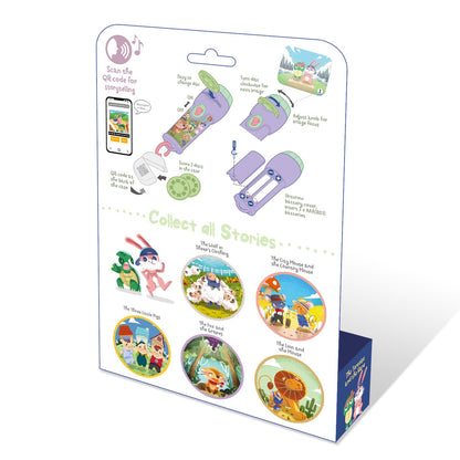 Storytelling large torch projector w/ 1 story