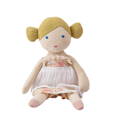 Yellow Hair Doll plush toys 30cm