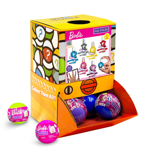 Barbie Nail Polish Countertop Capsule Display(65mm L18)