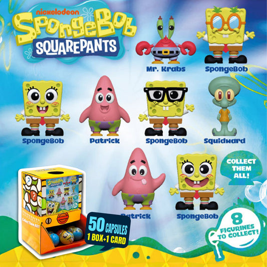 Spongebob Charms Charms Countertop Capsule Display(5cm L40)