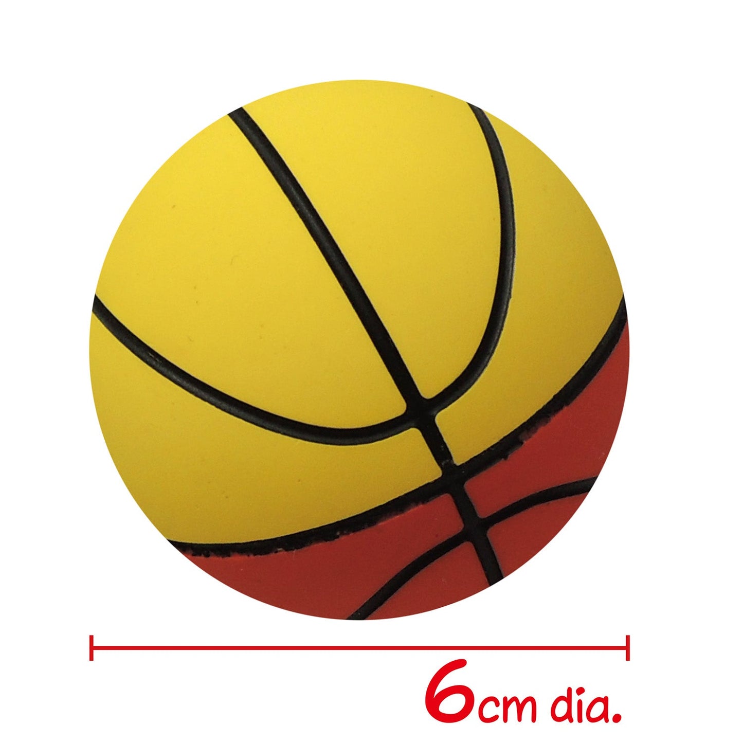 6cm Downball Australia Multi color(10pcs/bag)