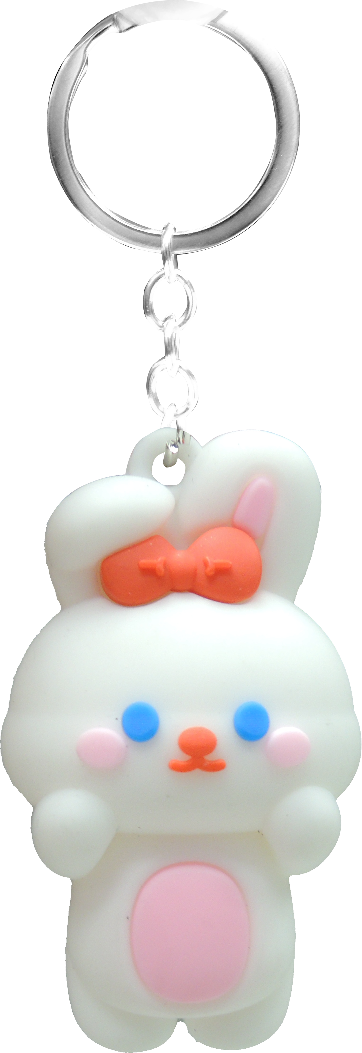 PVC Cute Animal keychain in 65mm capsule