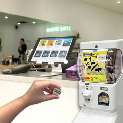 Capsule Vending machine(1 container) - Black  color