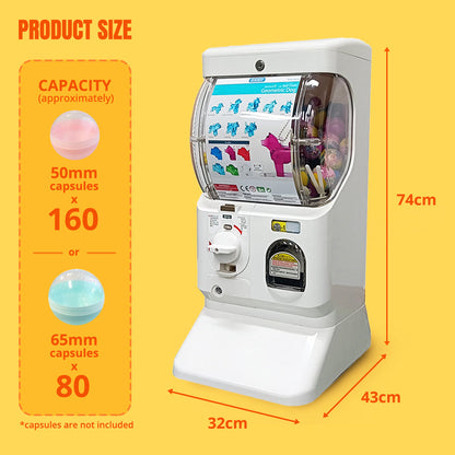 Capsule Vending machine(1 container) - Black  color