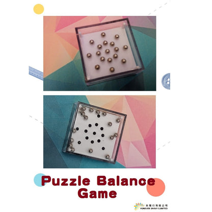 Puzzle Balance Game in 65mm capsule