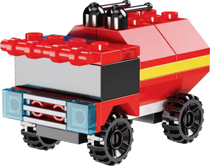Fireman brick in 63x70mm capsule