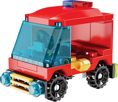 Fireman brick in 63x70mm capsule