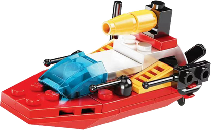 Fireman brick in 63x70mm capsule