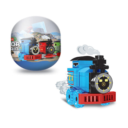 Brick train in 63x70mm capsule