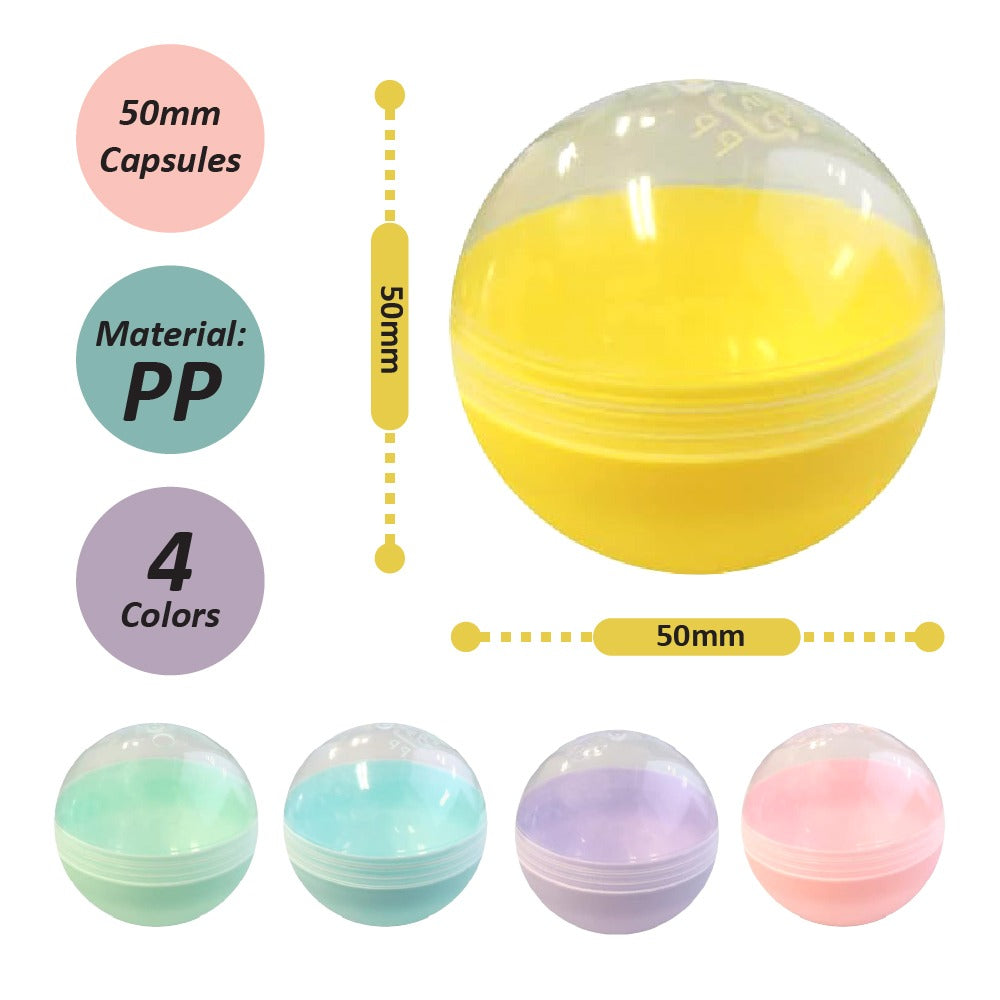 50mm color Capsule empty(200pcs/bag)