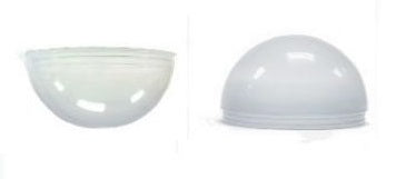 50mm Capsule clear color (100pcs/bag)