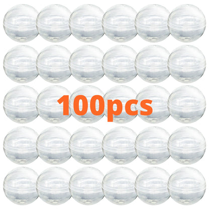 50mm Capsule clear color (100pcs/bag)