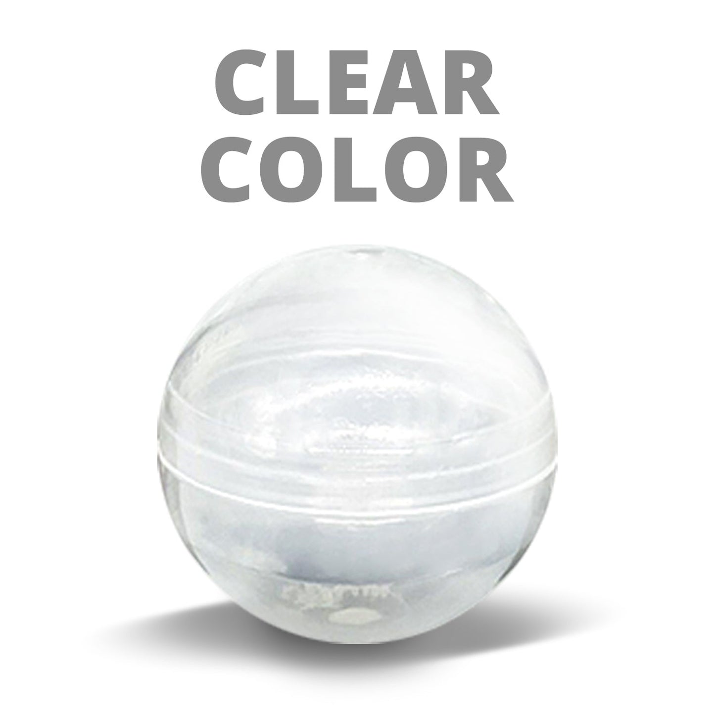 50mm Capsule clear color (100pcs/bag)
