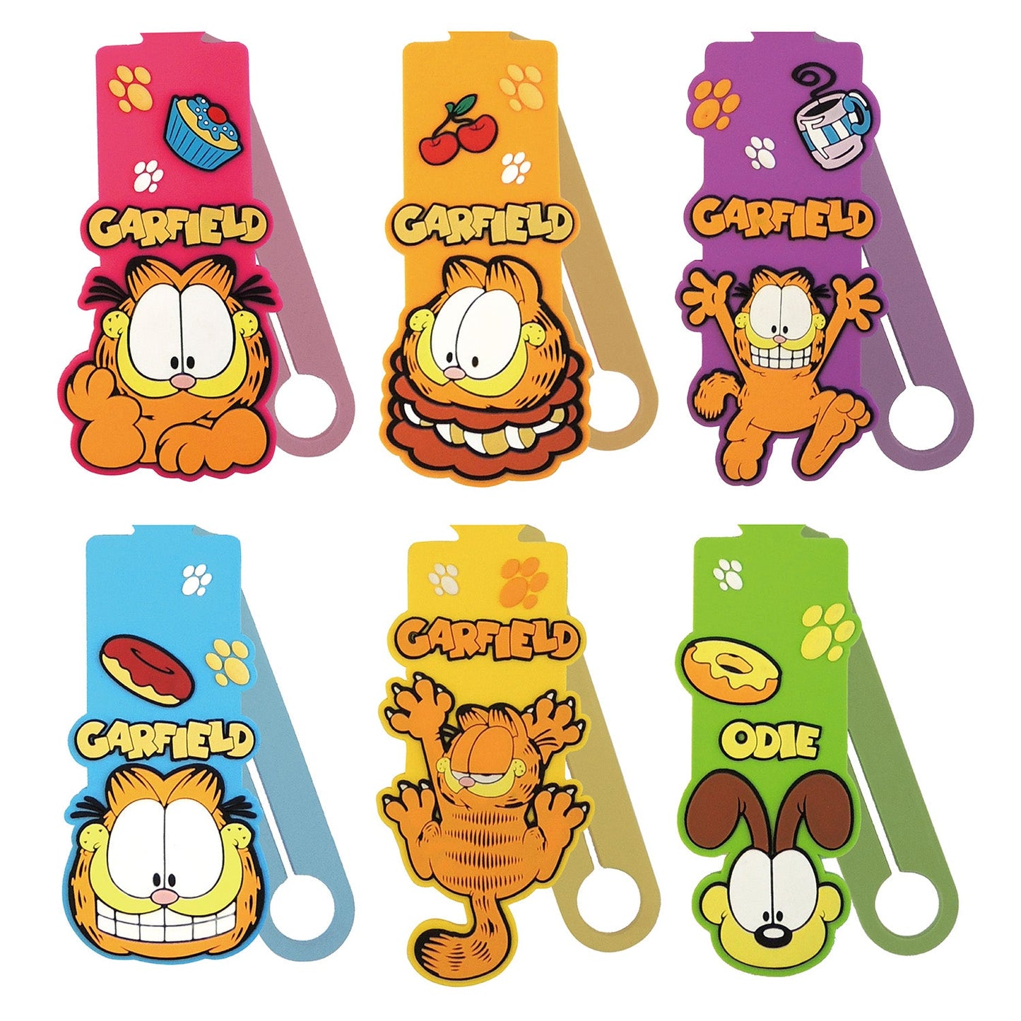 Garfield Luggage Tag w/Card Bulk