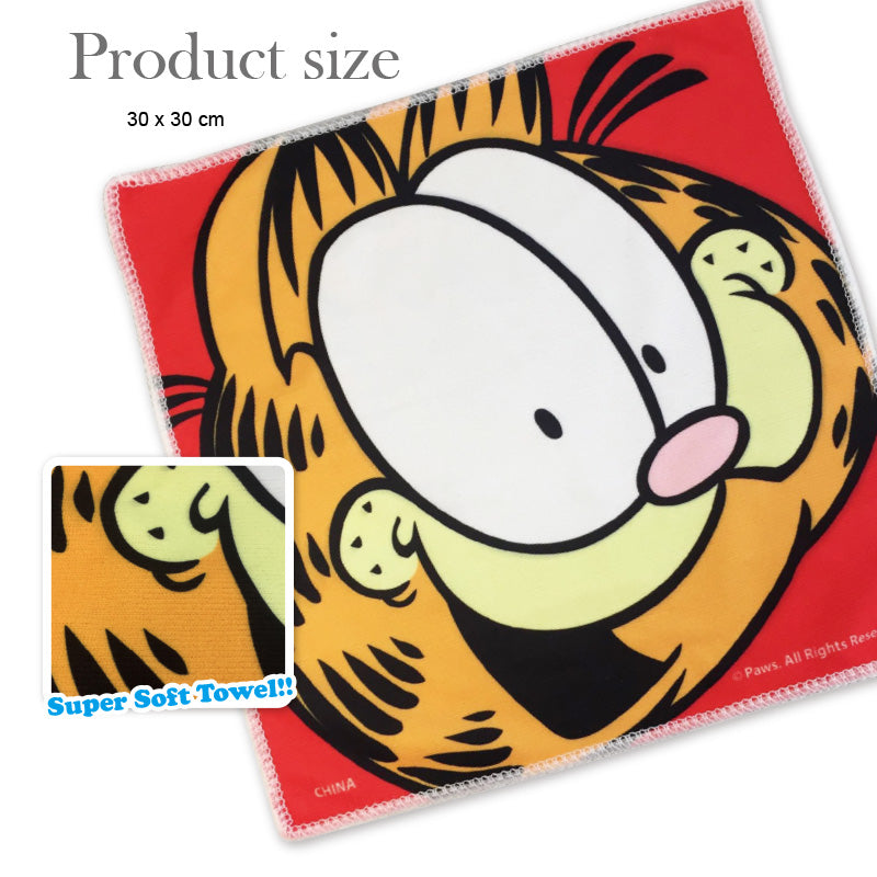 Garfield Magic Towel in 65mm capsule