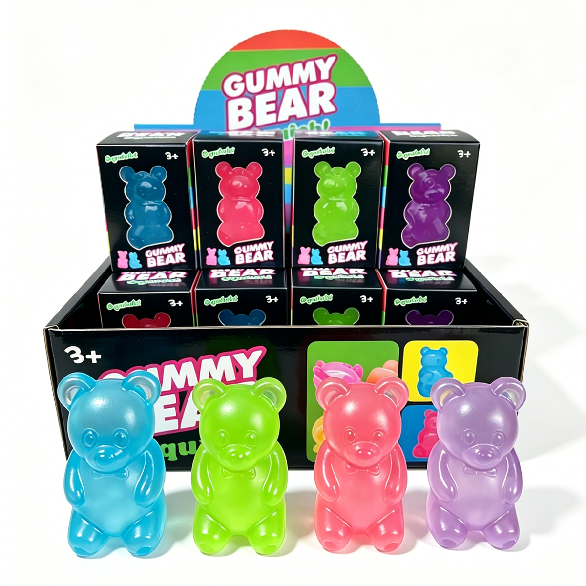 [Pre-order July2026 arrival] Gummy Feel Gummy Bear in Display Box