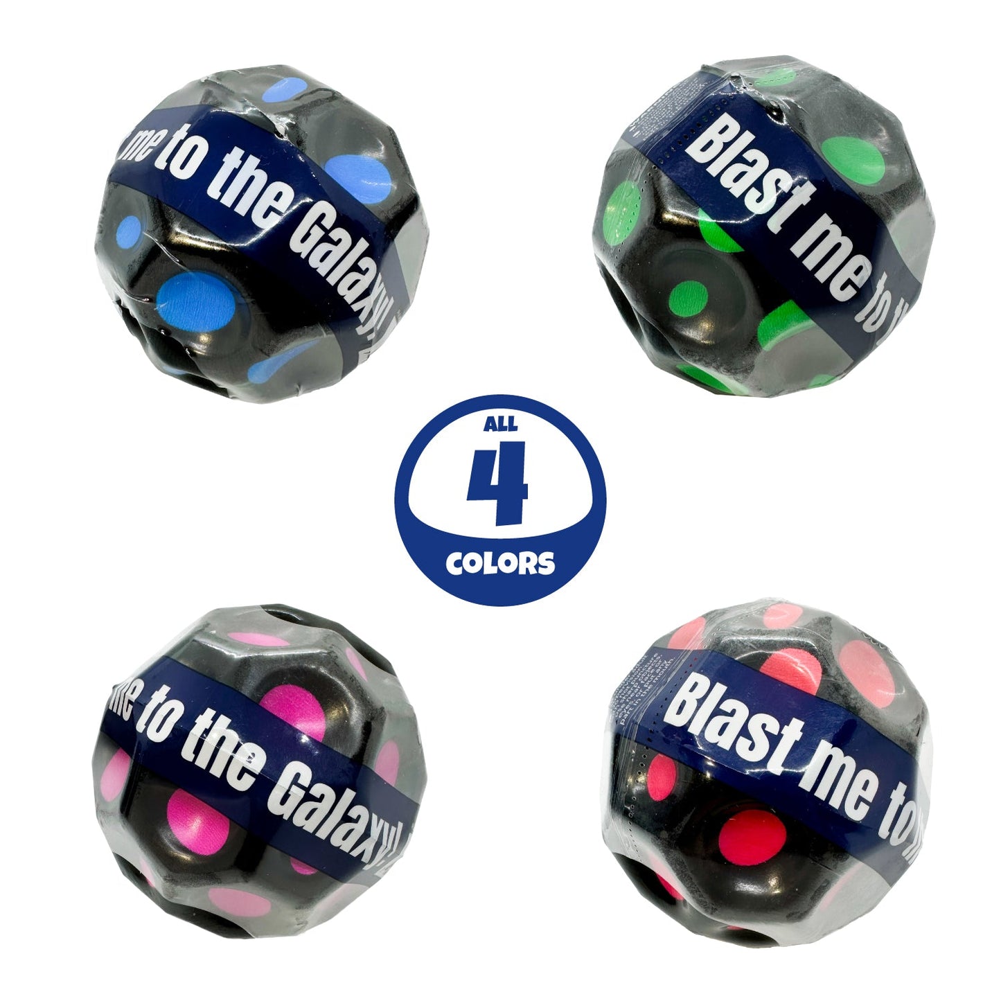 Hyper Galaxy Ball-Night 7cm Display (12pcs per box)