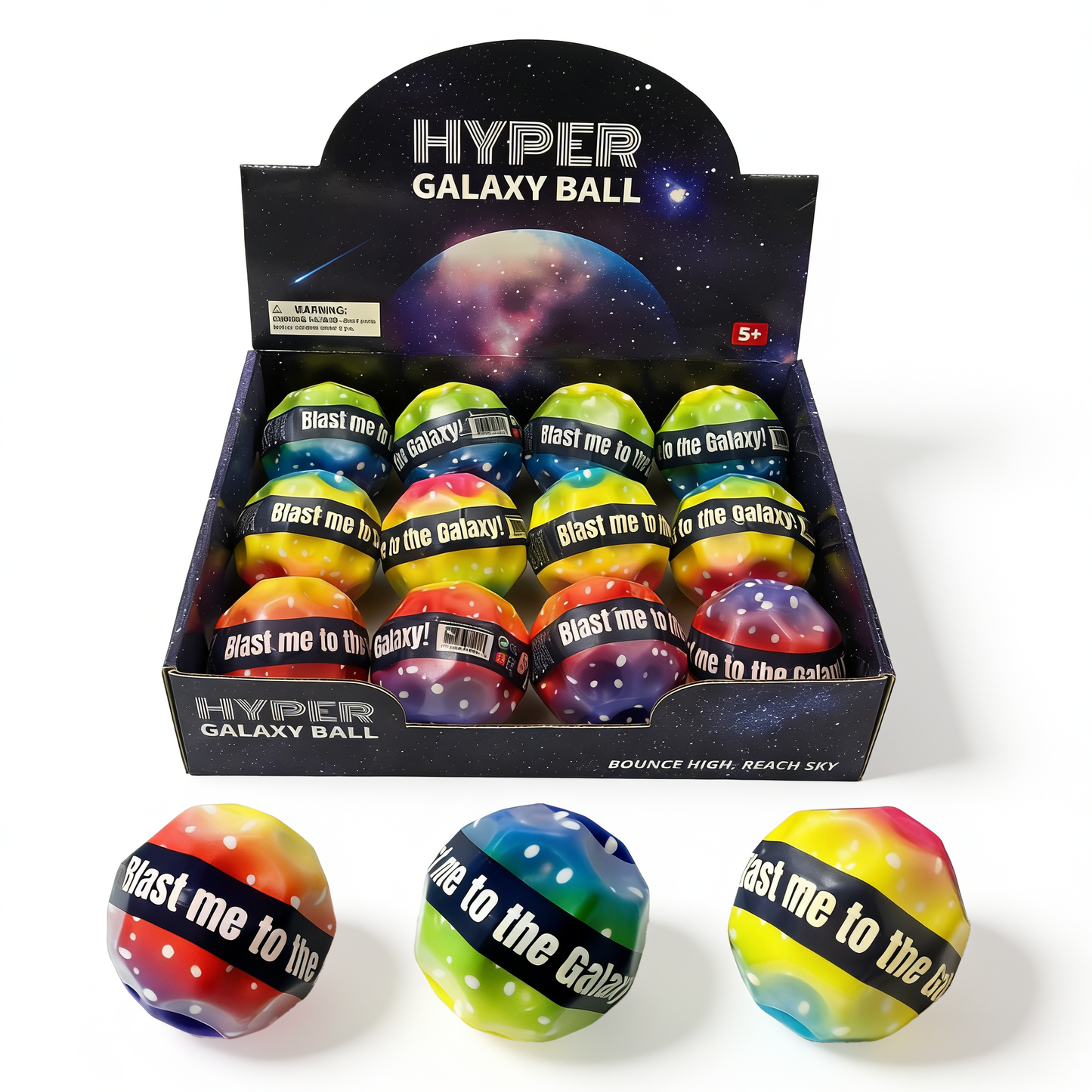Hyper Galaxy Ball-Star 7cm Display (12pcs per box)