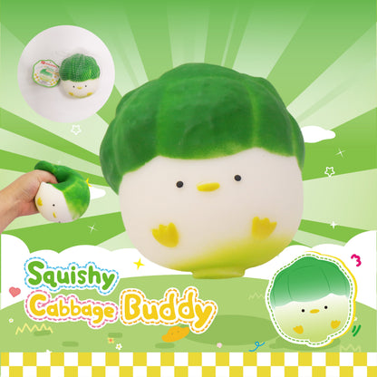 Squishy Cabbage Buddy w/display