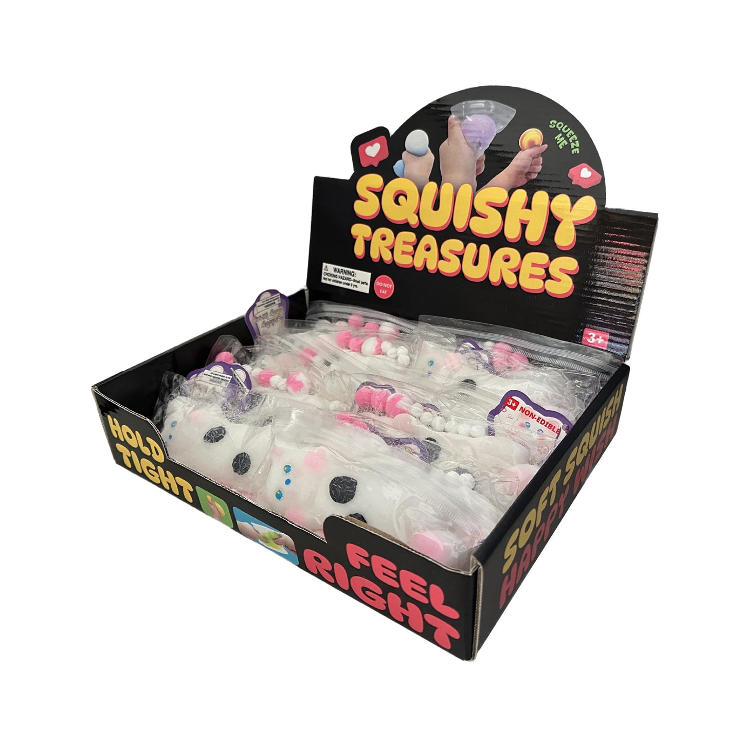 Squishy Dozy Kitty w/display