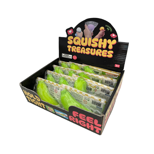 Squeeze Banana Baby with Temperature Color Change w/display