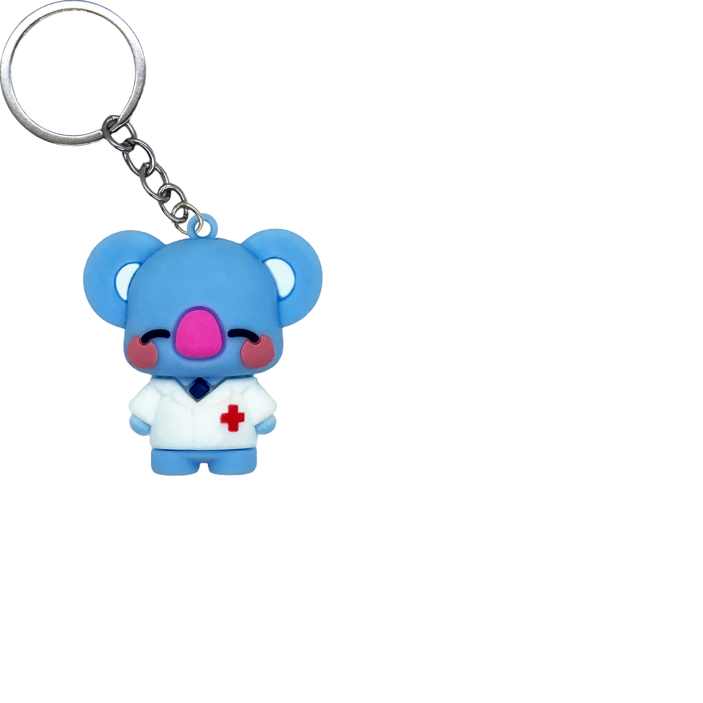 Career Animal PVC Figure Keychain in 65mm capsule