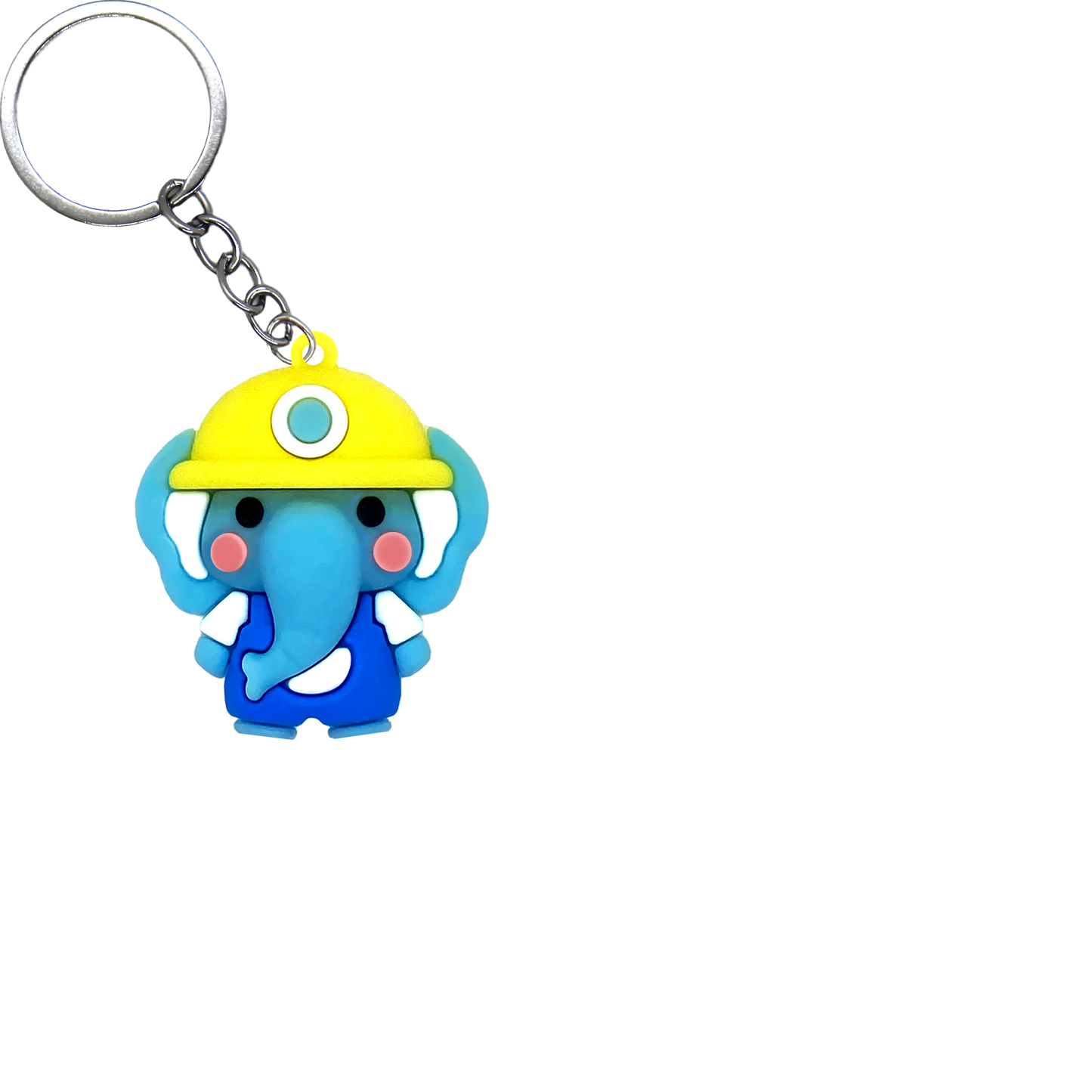 Career Animal PVC Figure Keychain in 65mm capsule