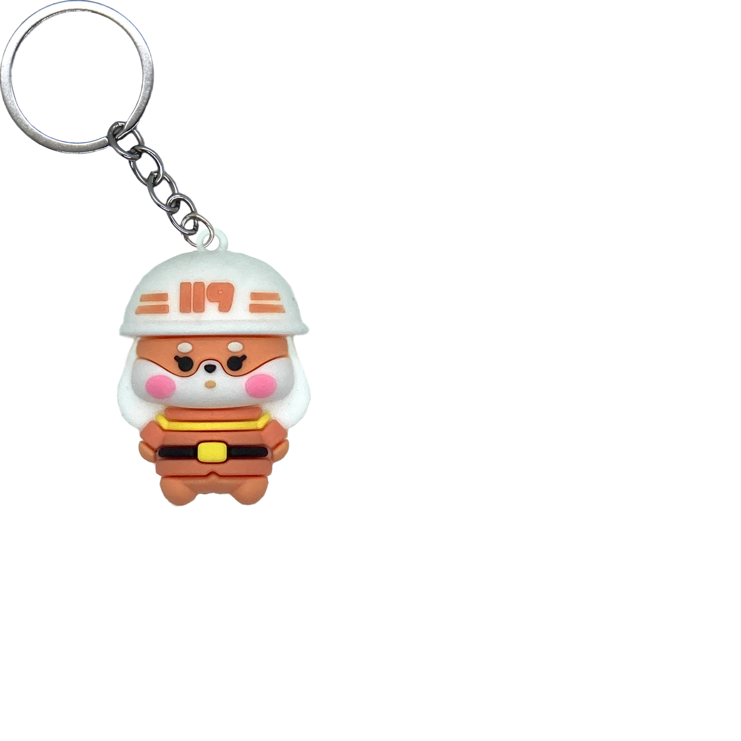 Career Animal PVC Figure Keychain in 65mm capsule