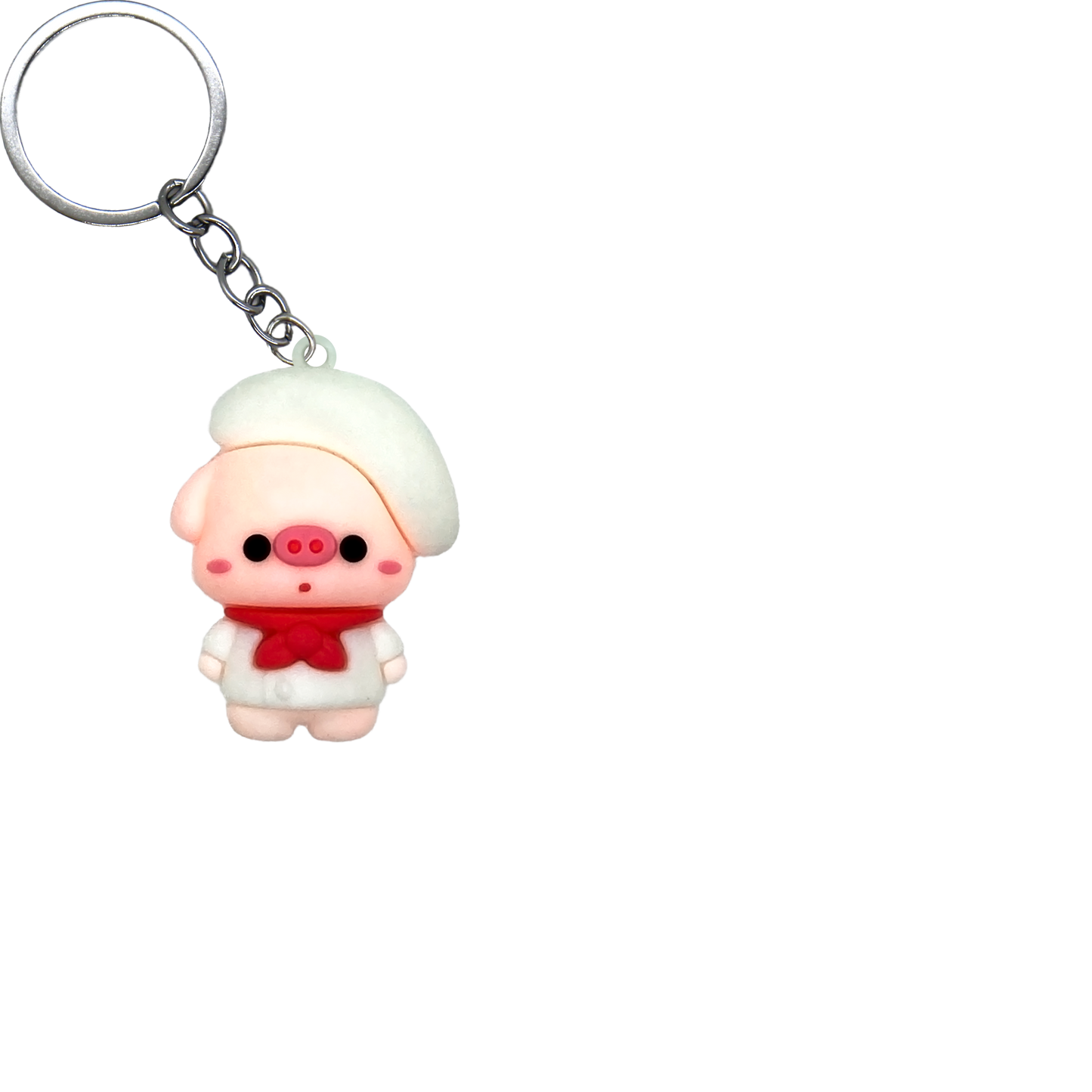 Career Animal PVC Figure Keychain in 65mm capsule
