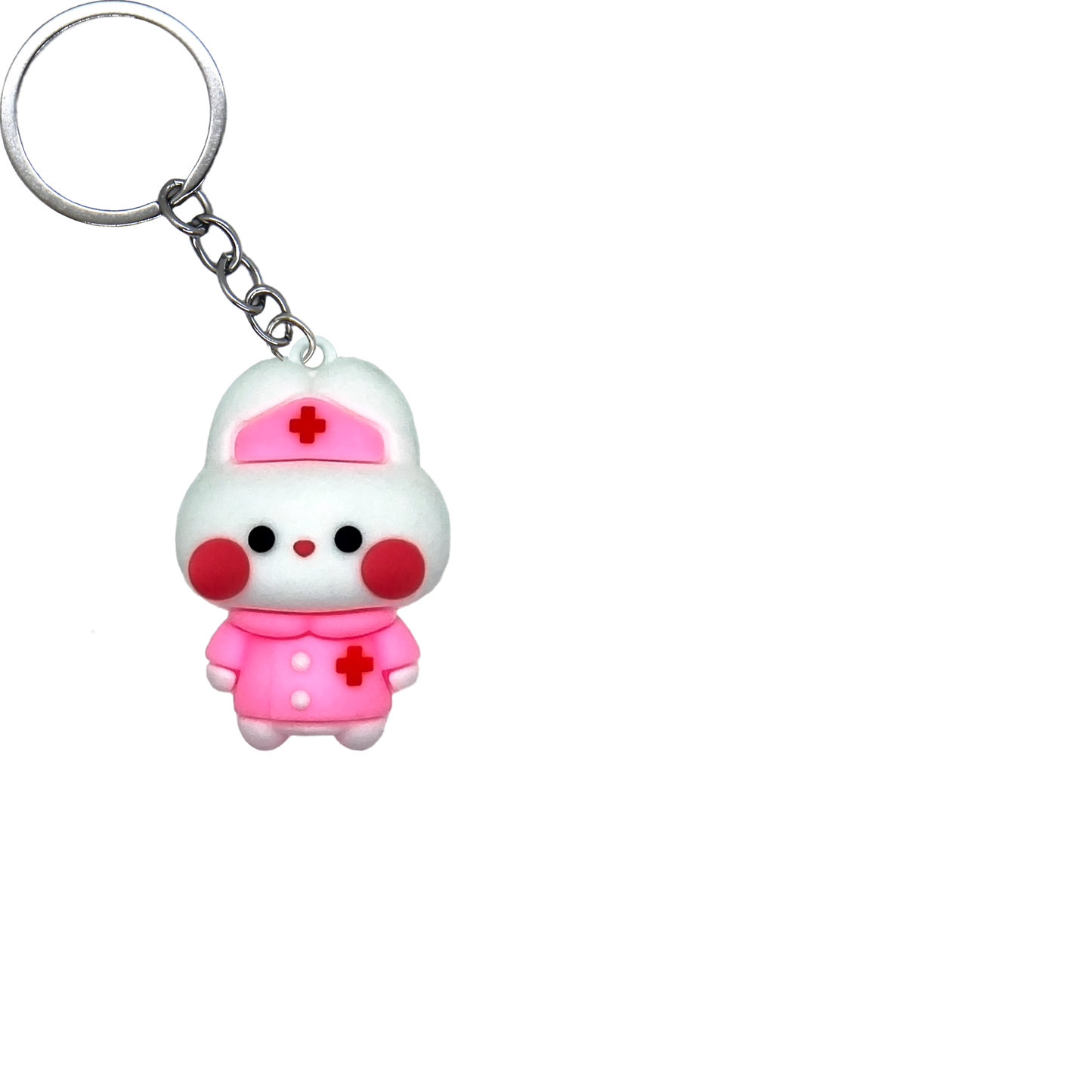 Career Animal PVC Figure Keychain in 65mm capsule