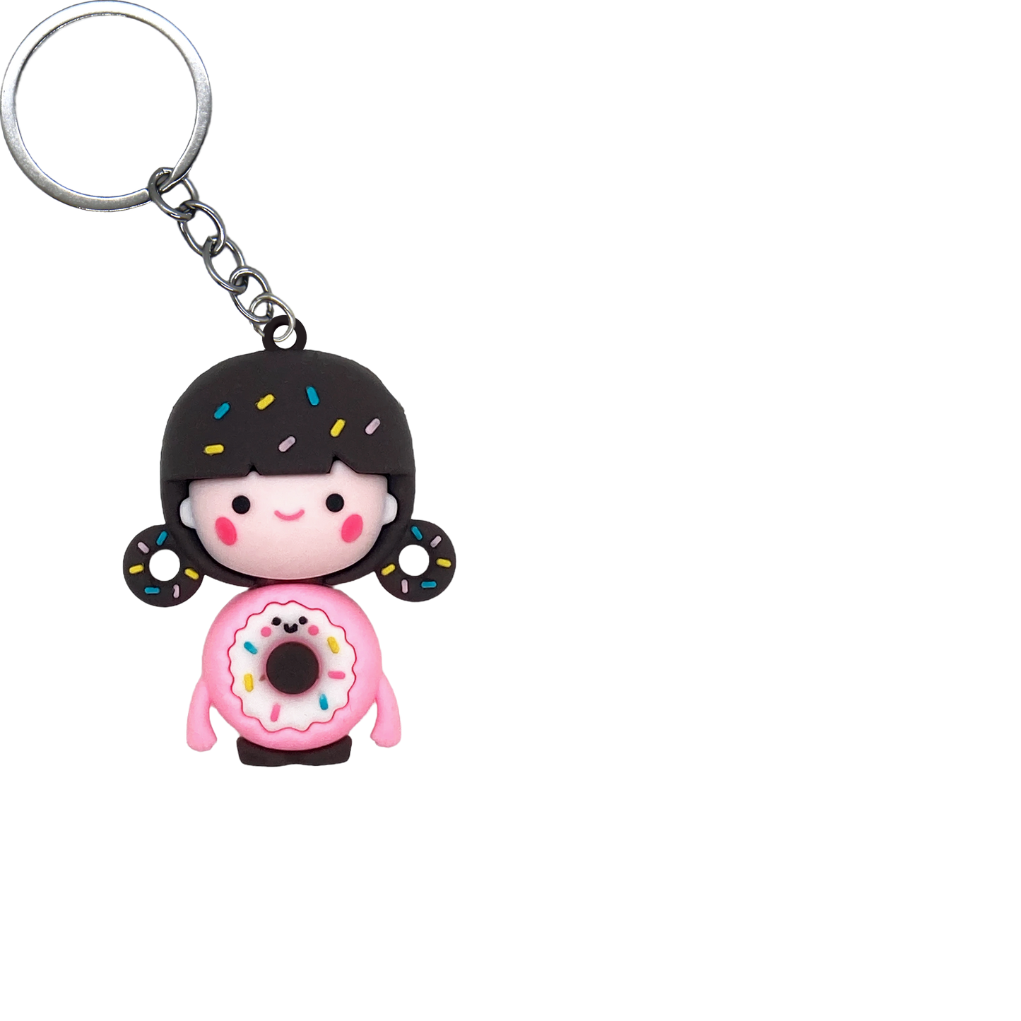 Foodie Friends PVC Figure Keychain in 65mm capsule