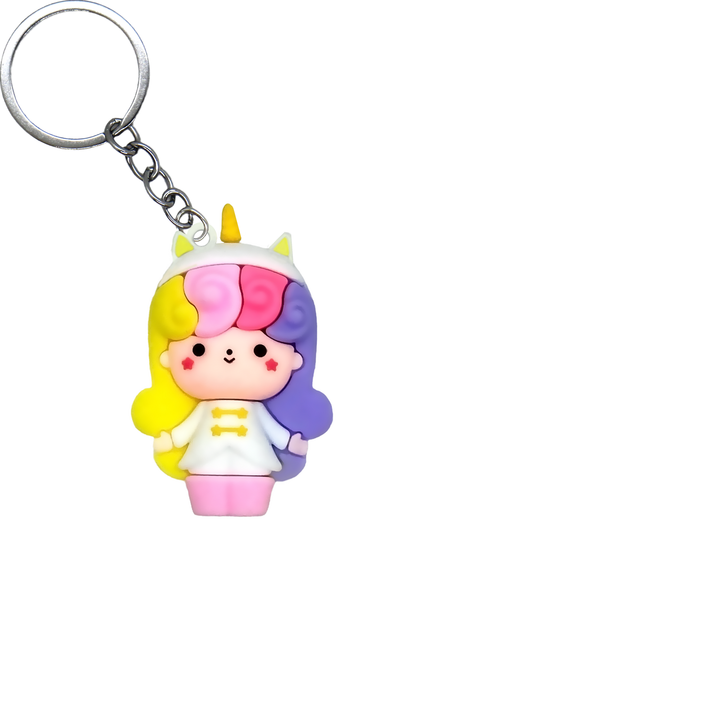 Foodie Friends PVC Figure Keychain in 65mm capsule
