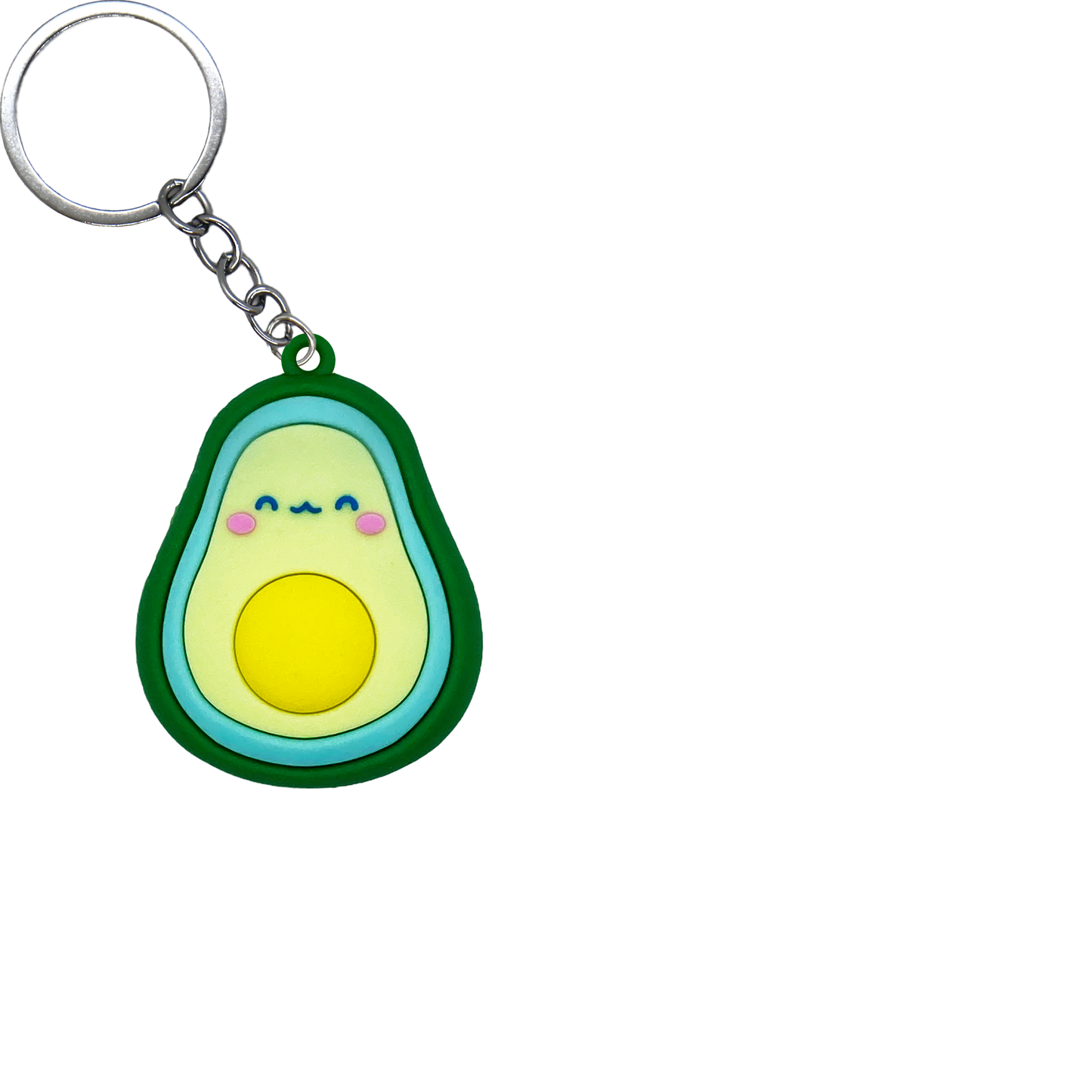 Fruit Buddies PVC Figure Keychain in 65mm capsule