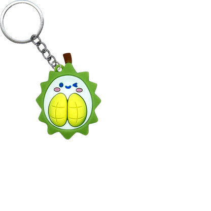 Fruit Buddies PVC Figure Keychain in 65mm capsule