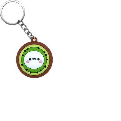 Fruit Buddies PVC Figure Keychain in 65mm capsule