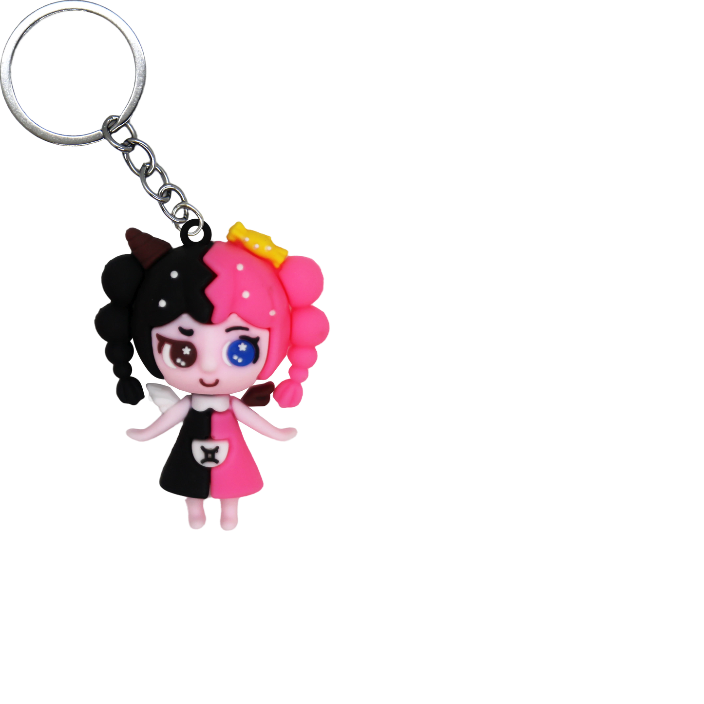 Zodiac Friends PVC Figure Keychain in 65mm capsule