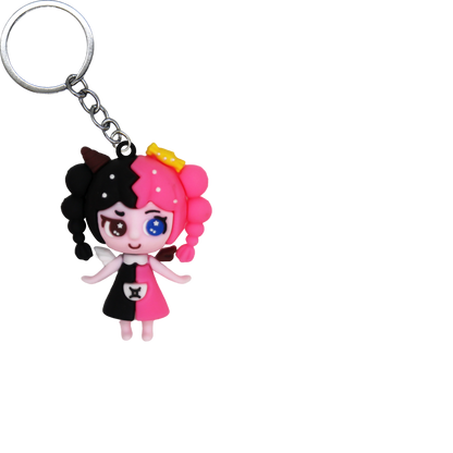 Zodiac Friends PVC Figure Keychain in 65mm capsule