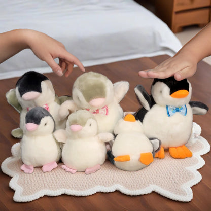 Plush Penguin Grey Color(big & small per bag)