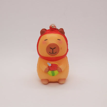 Squishy Chill Capybara Squad in 65mm capsule