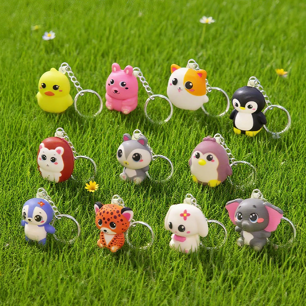 Squishy Softie Zoo Buddies in 65mm capsule