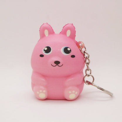 Squishy Softie Zoo Buddies in 65mm capsule