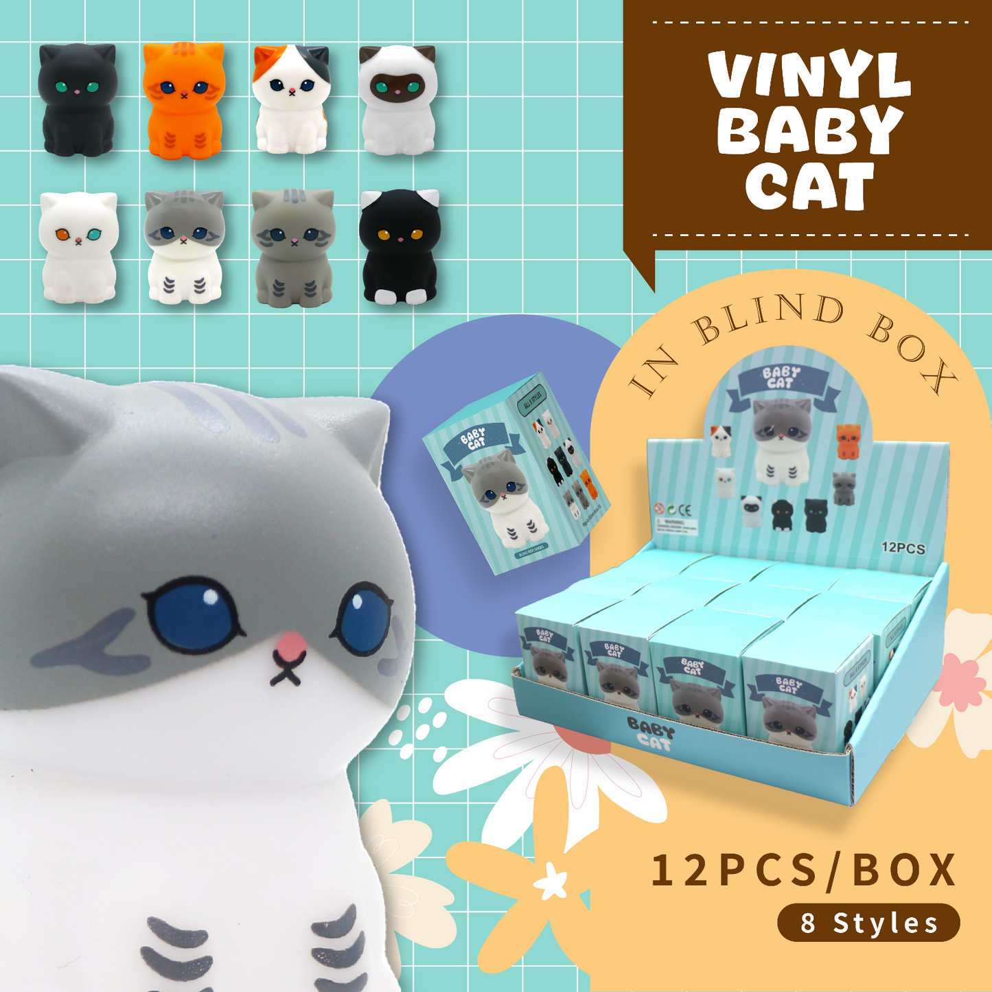 Vinyl Baby Cat in blind box